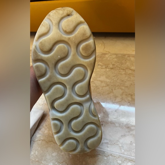 STELLA MCCARTNEY Metallic Rose Gold Faux Leather Eclypse Sneakers - Size IT 39 - Picture 11 of 11